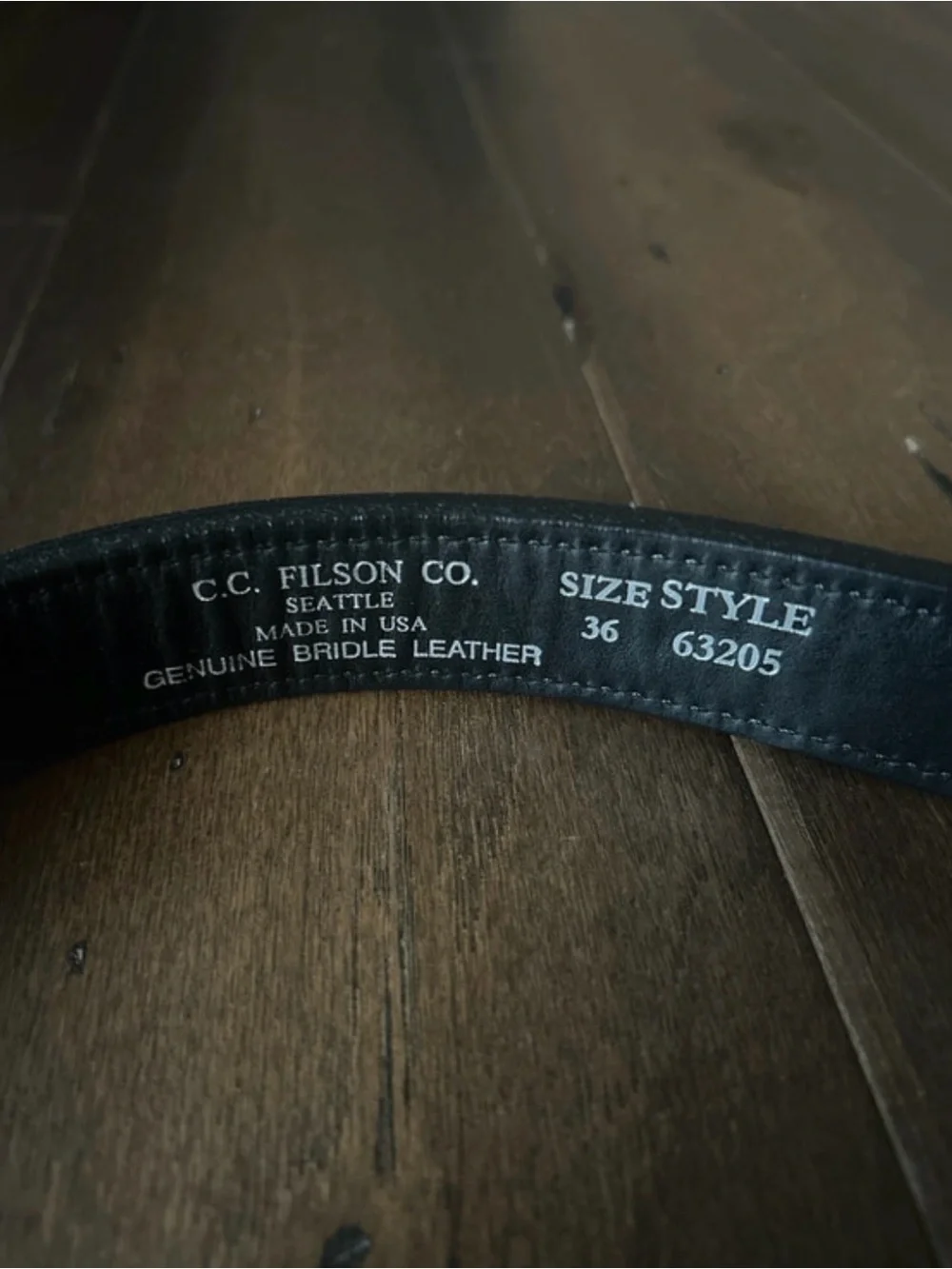 Classic Black Leather Belt with Silver Buckle